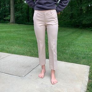 Marc by Marc Jacobs cropped blush pants.